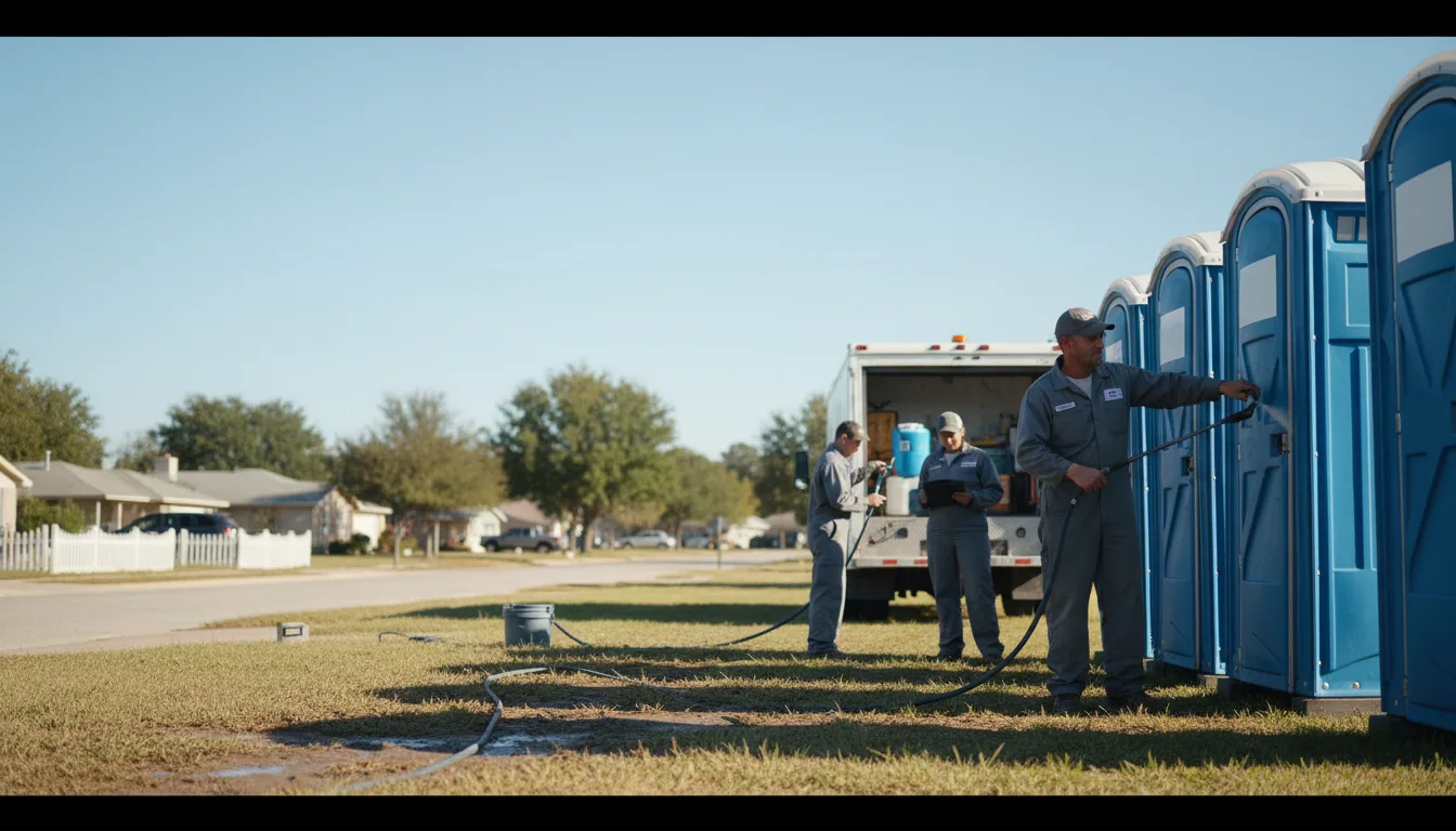 Long-Term Portable Toilet Rental in Great Bend, KS near me